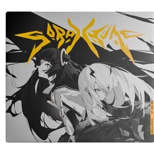 Wallhack SP-004 Limited Edition: Twins Pad, Sora & Yume Glass Mousepad